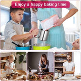 Deegdispenser, deegdispenser, 900 ml, cake, deegdispenser, maatbeker, doseerder, wafels, deegdispenser, deegdispenser, cupcake, speciale batter, bakken, doe-het-zelf gereedschap met deksel