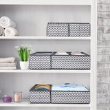 DIMI Opbergdoos voor lade, opvouwbare lade organizer, 7 stuks, voor beha's, ondergoed, sokken, stropdassen, kleding