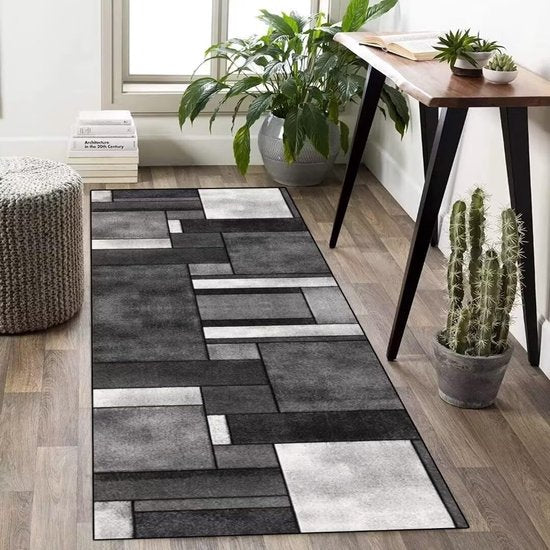 Loper Hal Keukentapijt Antislip Wasbaar Tapijt Loper Hal Kleurrijk Lang Vintage Keuken Loper Tapijt Loper voor Hal Slaapkamer Woonkamer Gang 60 x 150 cm