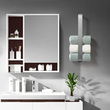 Handdoekhouder zonder boren, gastendoekhouder, zelfklevend, roestvrij staal, wandmontage, 42 cm