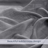 Gordijn grijs H 210 x B 132 cm