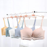 Pack of 20 Rose Gold Underwear Hangers Metal Bra Display Hangers Non-Slip Hangers with Clips Durable Home Panty Racks Home Drying Hanger for Socks, Trousers