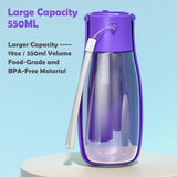 Opvouwbare drinkfles voor honden voor onderweg met vaatwasmachinebestendig design, draagbare drinkfles voor hond en kat, buiten tijdens het wandelen, lekvrije hondendrinkfles voor onderweg