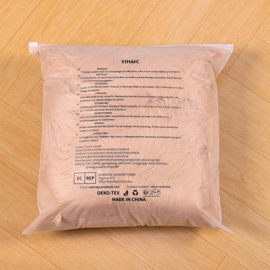 Imitatie lamsvacht schapenvacht tapijt, Kunstbont in superzacht imitatievacht tapijt voor slaapkamer vloer woonkamer woondecoratie tapijt bedmat bankmat (bruin, 60 x 90 cm)