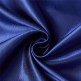 Luxe satijnen dekbedovertrek, 200 x 220 cm, 3-delig - glad, glanzend, zijdeachtig, aangenaam glanzend satijn, polyester, beddengoedset met kussensloop 80 x 80 cm - Blauw