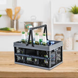 Boodschappenmand, plastic, optional vouwdoos, small, 19 liter, 38 x 25 x 20 cm, geschikt voor keuken, badkamer, kantoor, slaapkamer, klaslokaal, kast, lade