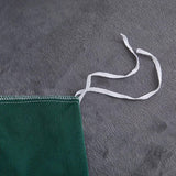 Winterbeddengoed, 135 x 200 cm, groen-grijs, warm pluche beddengoedset, 2-delig, 1 dekbedovertrek van 135 x 200 cm, met ritssluiting en kussensloop van 80 x 80 cm