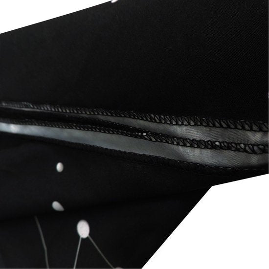 Sterrenhemel wandkleed maan zwart wandtapijt nacht hemel wanddoek sterrenbeelden psychedelisch tapijt 130 x 150 cm