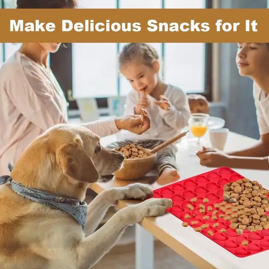 Set van 6 chocoladevorm siliconen pralinévorm set 3D snoepvormen verschillende vormen chocolade siliconen vorm anti-aanbak bloemvorm bakvorm voor het bakken van chocoladesnoepjes (rood)