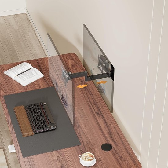 S1211 S2222 S2244 S1222 S1022 TV-muurbeugel zwart