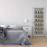 EZOWARE 24-vaks hangende organizer, multifunctioneel hangend over de deur schoenenopberger (set van 2)