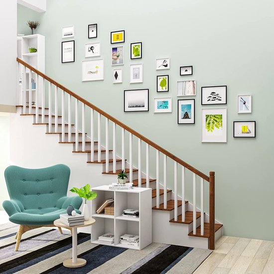 New Life Style Fotolijst met passe-partout, kunststof en glas