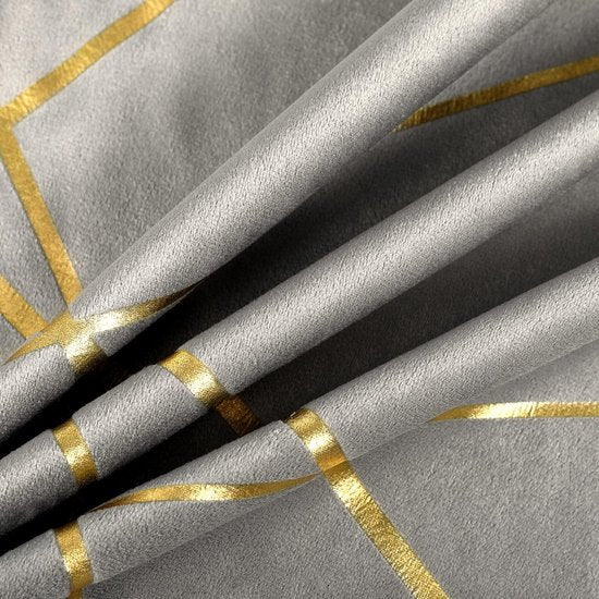 40 x 40 cm fluwelen kussensloop, set van 2, grijs, bronskleurig, geometrisch sierkussen, kussenovertrek, bankkussen, decoratieve kussens, kussenhoezen, overtrek voor slaapkamer, bank, bed