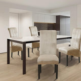 Stoelhoezen XL, set van 4, stretch, kantelbare stoelen, XL, voor eetkamerstoelen, elastaan, universele stoelhoes, grote eetkamerstoel hoezen voor stoel, eetkamer, hotel, banket, grijs champagne