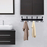 Coat Rack, Stainless Steel Coat Hooks, Towel Hooks, Bathrobe Hooks, Coat Rack, Approx. Max. Load 30 kg