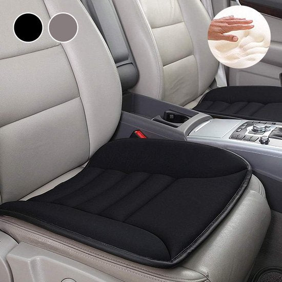 Seat cushion van traagschuim voor autostoel, zwart