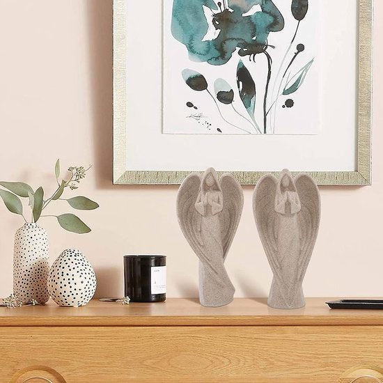 9 "Engelenstandbeeld 9" Woestijnengelstandbeeld Biddende engelstandbeeld