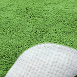 Brandsseller Badmatten set van 2 bestaan uit badmatten: ca. 50/80cm en wc-mat ca. 45/50cm - kleur: groen