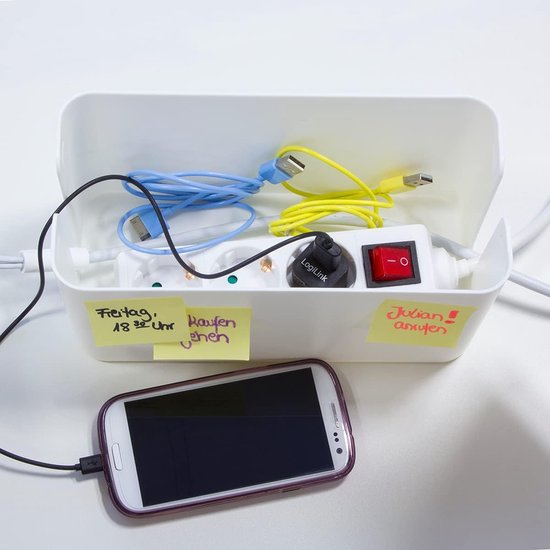 Kabeldoos, wit klein