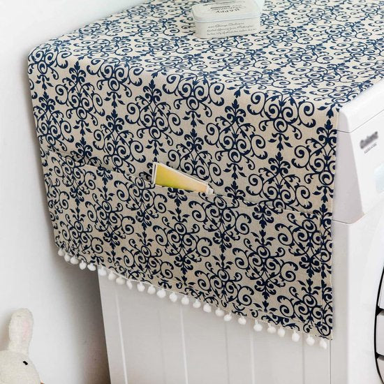 Stofbescherming voor wasmachines, 2 stuks, multifunctionele wasmachine, stofdicht, voor koelkasten en wasmachines, met opbergtas, 130 x 55 cm