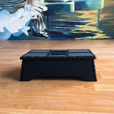 Opstapkruk Draagbare opvouwbare opvouwbare kruk Keukenkruk Opvouwbare opstap Kindervoetenbank Antislipoppervlak en antislipvoeten Klimhulpkruk voor ouderen, kleine kinderen, badkamer, slaapkamer