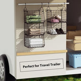 Wand-, kast- en hangopslag: uitgerust met 4 stevige grote ophanghaken