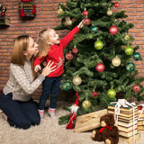 Kerstballen, set van 44 stuks, kerstboomversiering, ballen in meerkleurig, kerstdecoratie