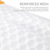 Waszakken Mesh waszakken Wasmachinetas voor intimiteitslingerie en delicatessen met premium ritssluiting, set van 3