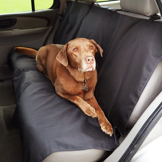 Dog Blanket Car Rear Seat Cover Car Dog with Dog Strap Waterproof Car Seat Cover for Pet Boot Scratch Protection 142 x 119 cm