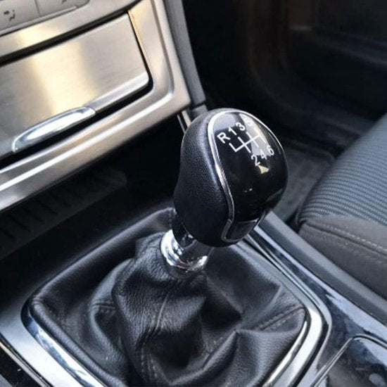 6 versnellingen auto versnellingspook auto PU lederen schakelknop schakelaar hendel