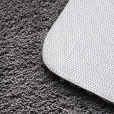 Vloerkleed, badmat, antislip, absorberend, voor woonkamer, slaapkamer, badkamer, 45 x 120 cm, grijs Tapijt, badmat, antislip, absorberend, voor woonkamer, slaapkamer, badkamer, 45 x 120 cm, grijs