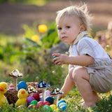 Set van 5 keramische paddestoelen, kleurrijke tuinpaddestoelen, paddenstoelen, paddestoelen, decoratieve tuinpotten, decoratie, keramische ornamenten, voor sprookjestuin, decoratieve bloempotten, gazons