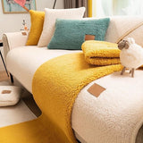 Fluwelen bankovertrek, 1-, 2-, 3-, 4-zits, zachte bankhoes, L-vorm, antislip, bankhoes, hoekbank, bankbeschermer voor honden