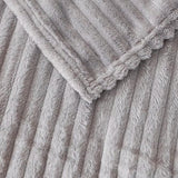 Deken 100 x 150 cm, grijze deken, als bankdeken, zachte warme bankdeken, pluizige woondeken, slaapdeken.