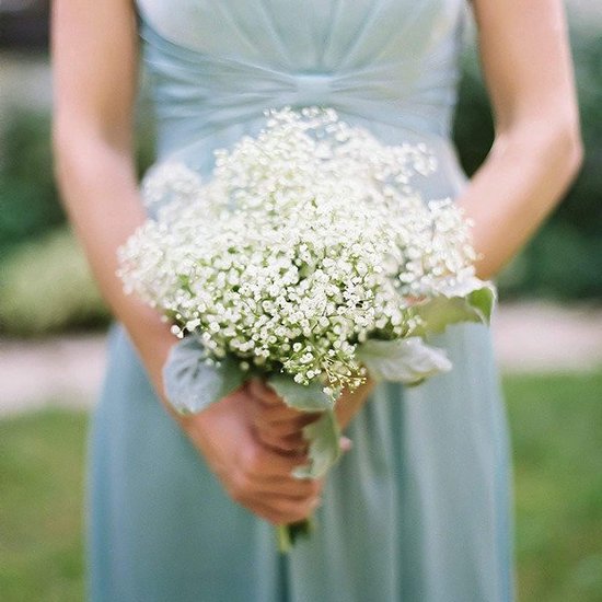 12 pieces gypsophila artificial flowers, like real, plastic gypsophila artificial flowers decoration for wedding, party, bride, office decor (white)