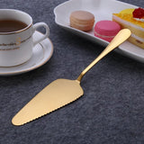 Bestek, roestvrij staal, met titanium verguld, goudkleurig glanzend bestek voor 6 personen