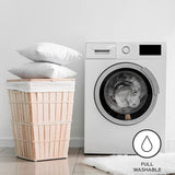 Kussen voor bed 40 x 80 cm Hoofdkussen set van 2 binnenkussens hypoallergene anti-mijt zachte kussenvulling met kussensloop katoen en polyester. Afneembaar en wasbaar slaapkussen voor in huis/hotel