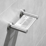 Zeepbakjes Badkameraccessoires Zeepbakje Staal 5" Geborsteld Nikkel Badkamer Wandmontage Zeepbakje