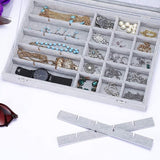 Sieradenopberger,grijs,35 x 24 x 4,5 cm