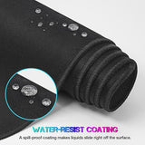 Muismat (800 × 300 × 3 mm) Verlengde grote muismat bureauonderlegger, genaaide randen muismat, antislip rubberen basis, gaming muismat XL.