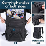 Koelrugzak, 35 L, thermische rugzak, koeltas, waterdichte picknickrugzak met flesopener voor picknick, kamperen, strand, wandelen, reizen, winkelen