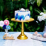 Taartstandaardset Ronde metalen cupcakestandaard Desserttaartstandaard met eenvoudig ontwerp goud Vertaling: Set taartstandaards Ronde metalen cupcakestandaard Desserttaartstandaard met eenvoudig ontwerp goud