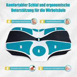 Nekkussen, hoofdkussen, traagschuimkussen, neksteunkussen voor orthopedisch kussen en zijslaapkussen, ergonomisch slaapkussen voor optimale ondersteuning in alle slaaphoudingen