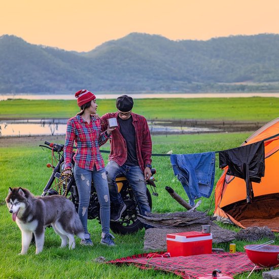 Spanrubber met haken, 4 expander spanbanden met haken, verstelbare bagagespanner, brede rubberen spanner met haak voor steekwagen, bagagerek, fiets, motor, camping, blauw. (1M)