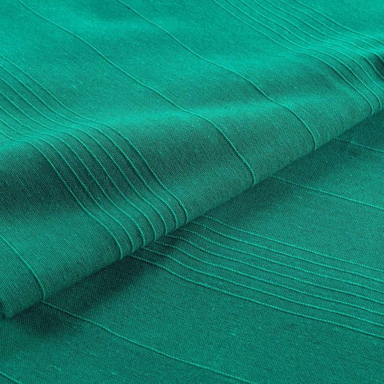 Polykatoenen deken, 180 x 220 cm, smaragdgroen.