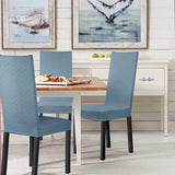 Universele stoelhoezen: geschikt voor de meeste stoelmaten, rughoogte (60-65 cm); zitlengte (45-55 cm); zitbreedte (41-51 cm) 6