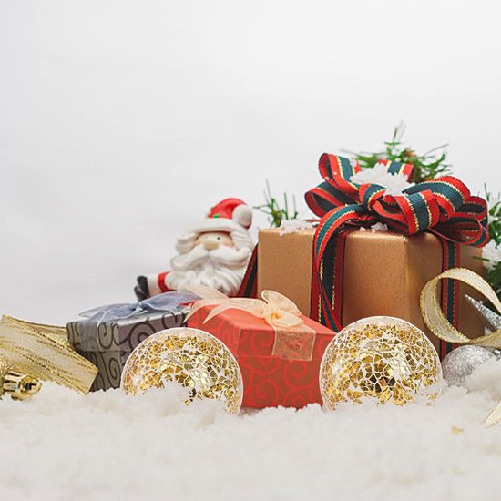 Set van 3 decoratieve ballen 4" decoratieve glazen ballen mozaïek ballen voor vazen ​​kommen tafel centerpieces decoraties ornamenten voor thuis feest mantel vakantie