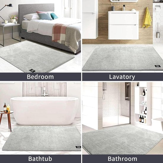 Reyox Zachte pluizige badkamertapijt, antislip badmat, badtapijten voor Reyox Zachte pluizige badkamertapijt, antislip badmat, badtapijten voor