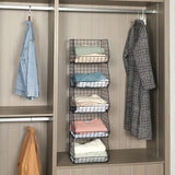 Wand-, kast- en hangopslag: uitgerust met 4 stevige grote ophanghaken