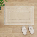 Badmat Toiletmat Creme Antislip Wasbaar Waterabsorberend- 60x90 CM